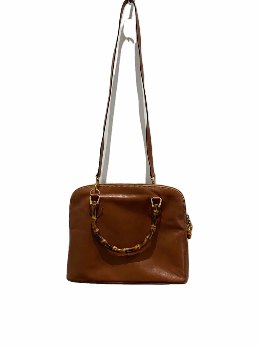 Gucci Handbag Leather Brown